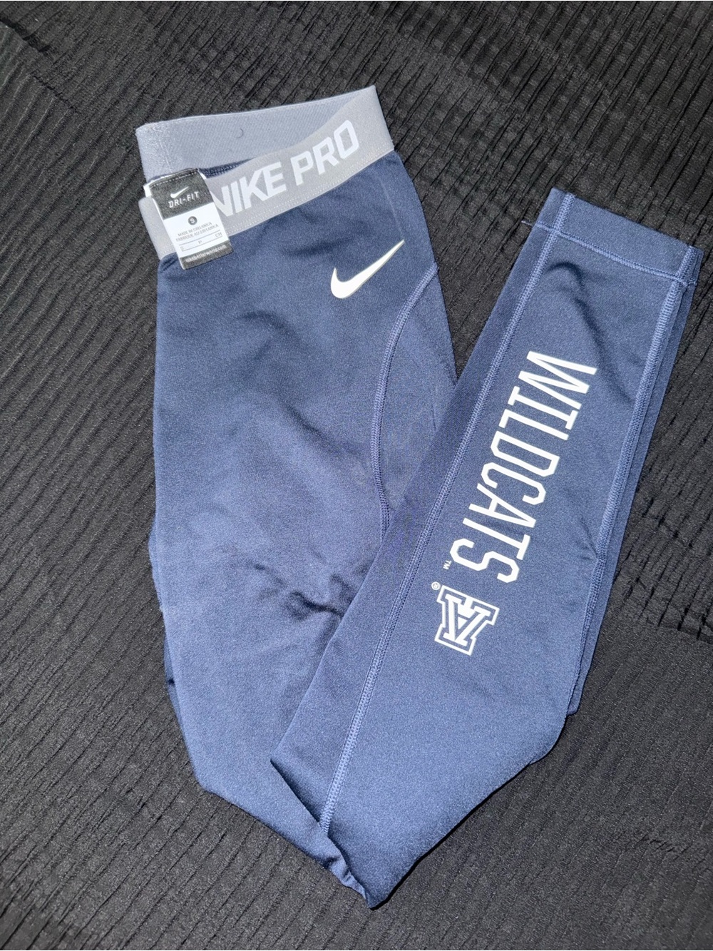 Nike Navy Wildcats Performance Leggings